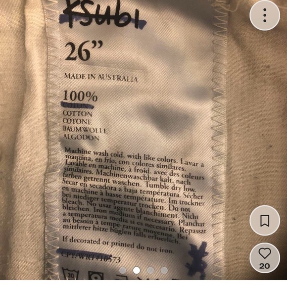 RARE 2006 Ksubi Bell Bottom Pant - Picture 4 of 5